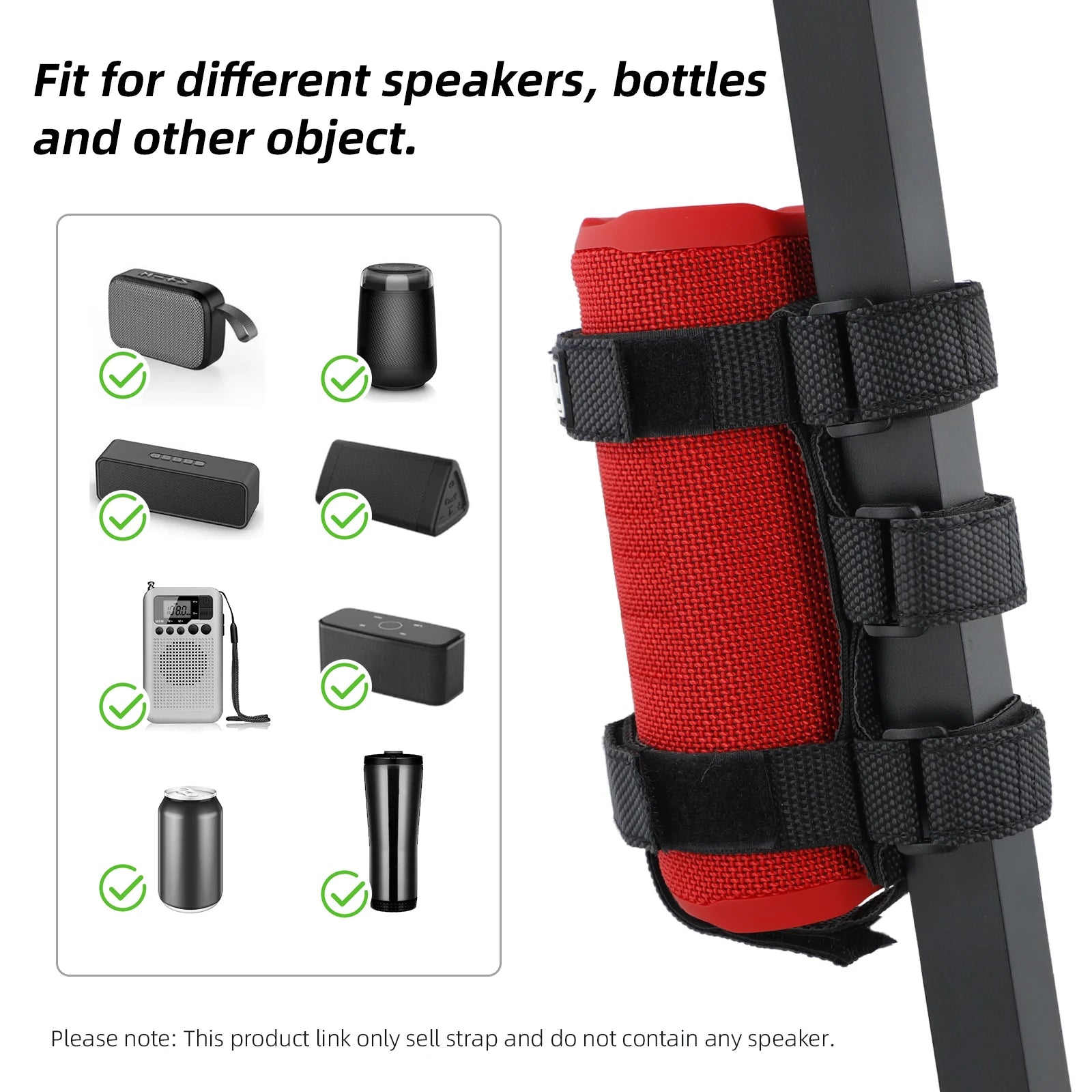 Portable Speaker Mount | Universal-Cartzilla Golf Cart Parts &amp; Accessories
