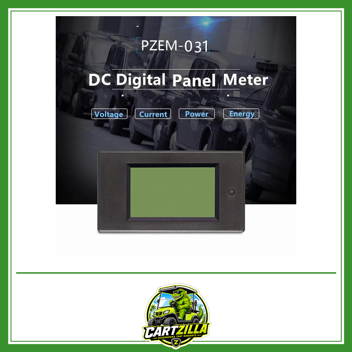 RHAXEL DC 6.5-100V 20A 100A Amp Watt Kwh 4 in 1 Digital Voltmeter LCD Power Energy Consumption Current Ammeter with Shunt-Cartzilla LLC