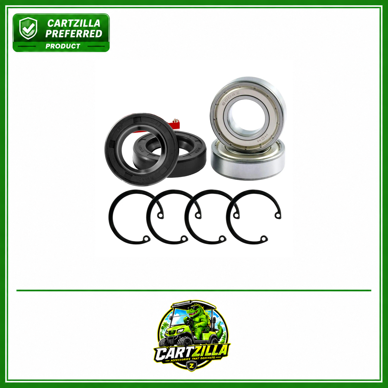 Rear Axle Bearing & Seal Kit | EZGO-Cartzilla Golf Cart Parts &amp; Accessories