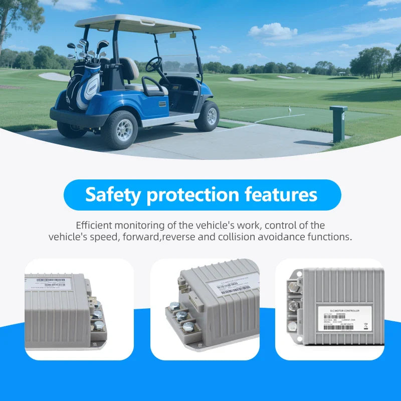 1515-5201 48V 250A MCOR Golf Cart Controller 103403401 for Curtis Club Car Precedent (2009-2014) - 1515-5201