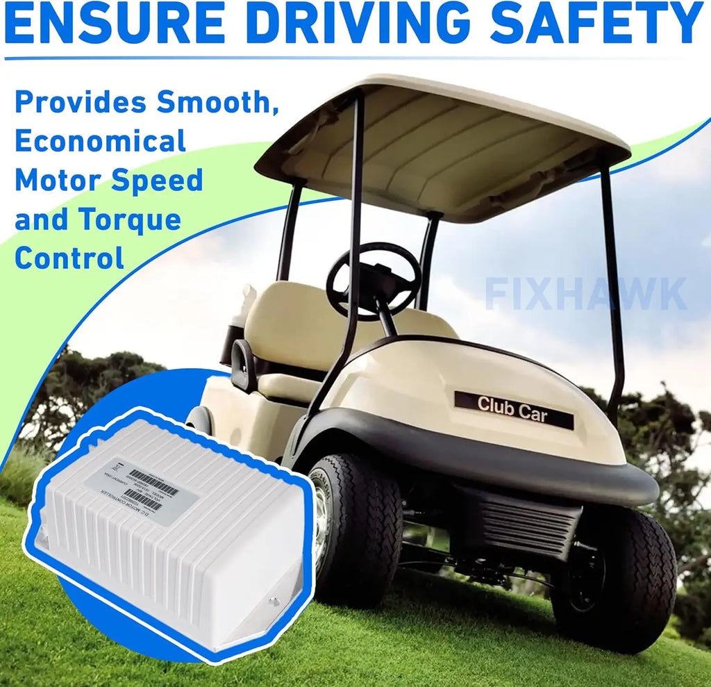 48V 250A MCOR3 Golf Cart Motor Controller for Club Car Precedent, Tempo & Onward (2014–2019) – Curtis 1515-5206