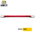 Lug Cable Car Battery Cable Silicone inverter UPS jumper Terminal wire Super soft Silicone Copper Cable M6-M8 M8-M10 M6-M10