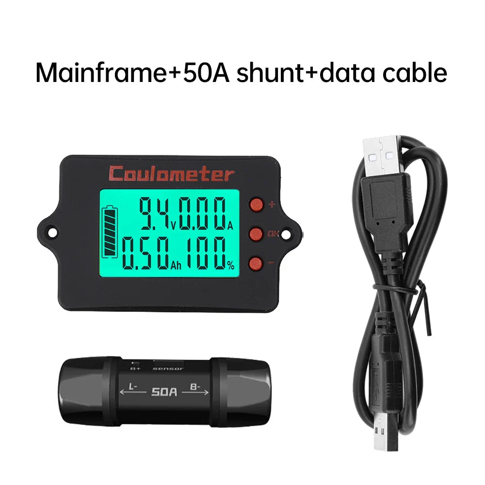 Golf Cart Battery Indicator Coulometer & Voltmeter