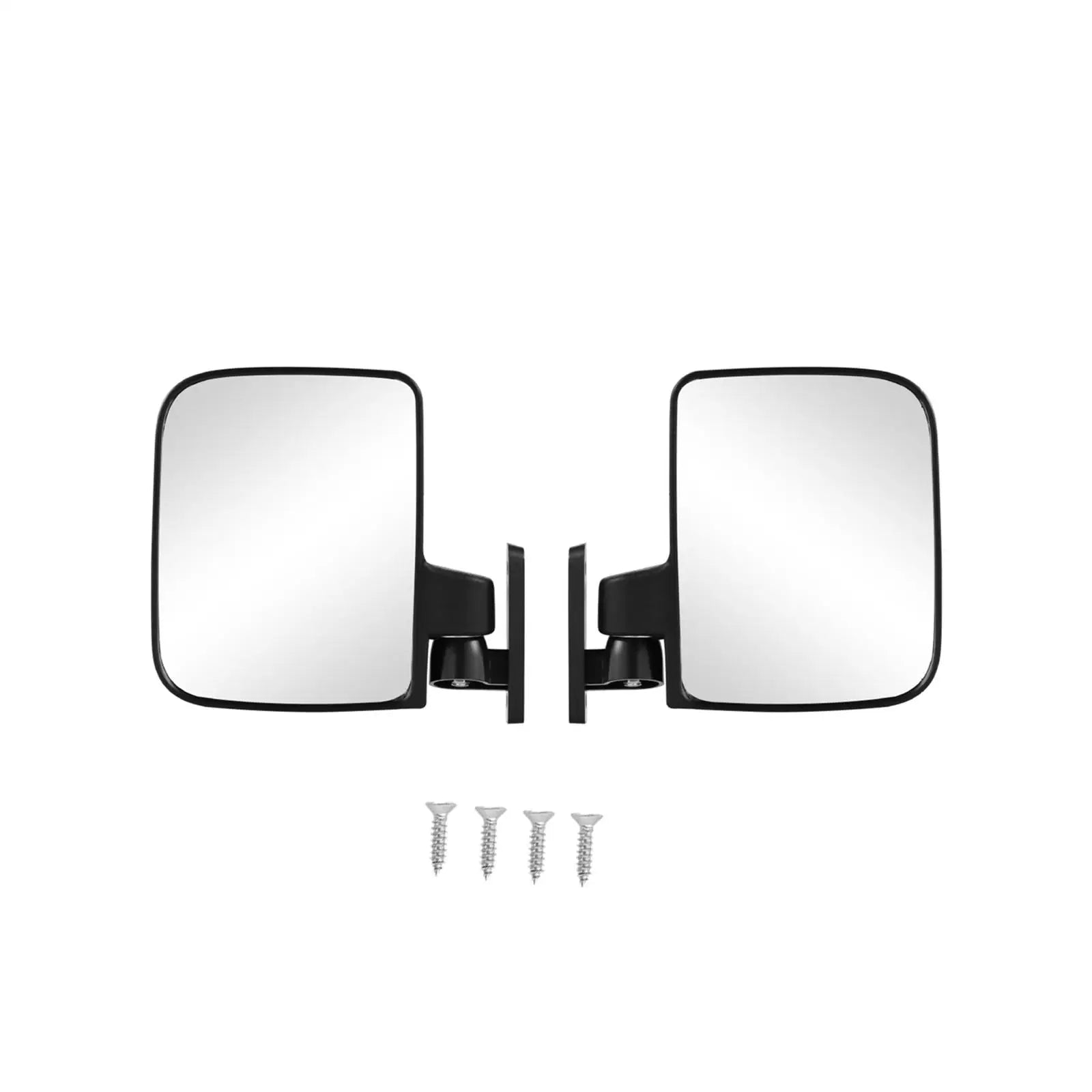 2Pcs Golf Carts Side Mirrors for Ezgo Professional Easy to Install Repair Parts Direct Replaces Golf Carts Rearview Mirror