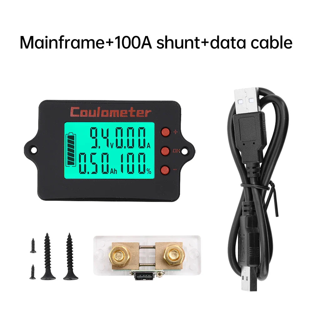 Golf Cart Battery Indicator Coulometer & Voltmeter