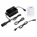 48 Volt Golf Cart Charger 15 Amp Battery Charger for Golf Cart Durable Charging Unit Anti-Rust Corrosion Resistant Charger