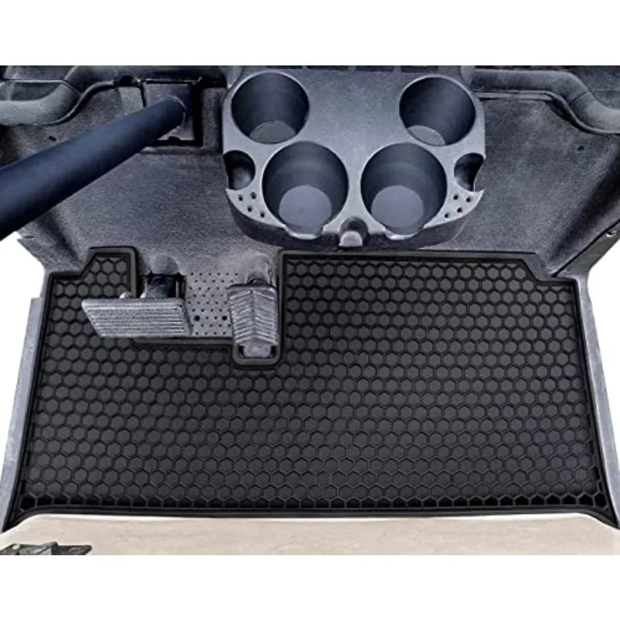 Golf Cart Floor Liner Mat Custom Fit for EZGO RXV 2008-UP and 2Five (2009-UP