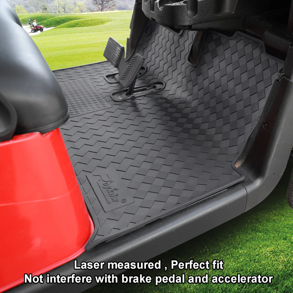 EZGO RXV Golf Cart Mat Full Coverage Floor Liner | EZGO RXV (2008-Up) & 2Five (2009-Up) Models, Non-Slip Designed