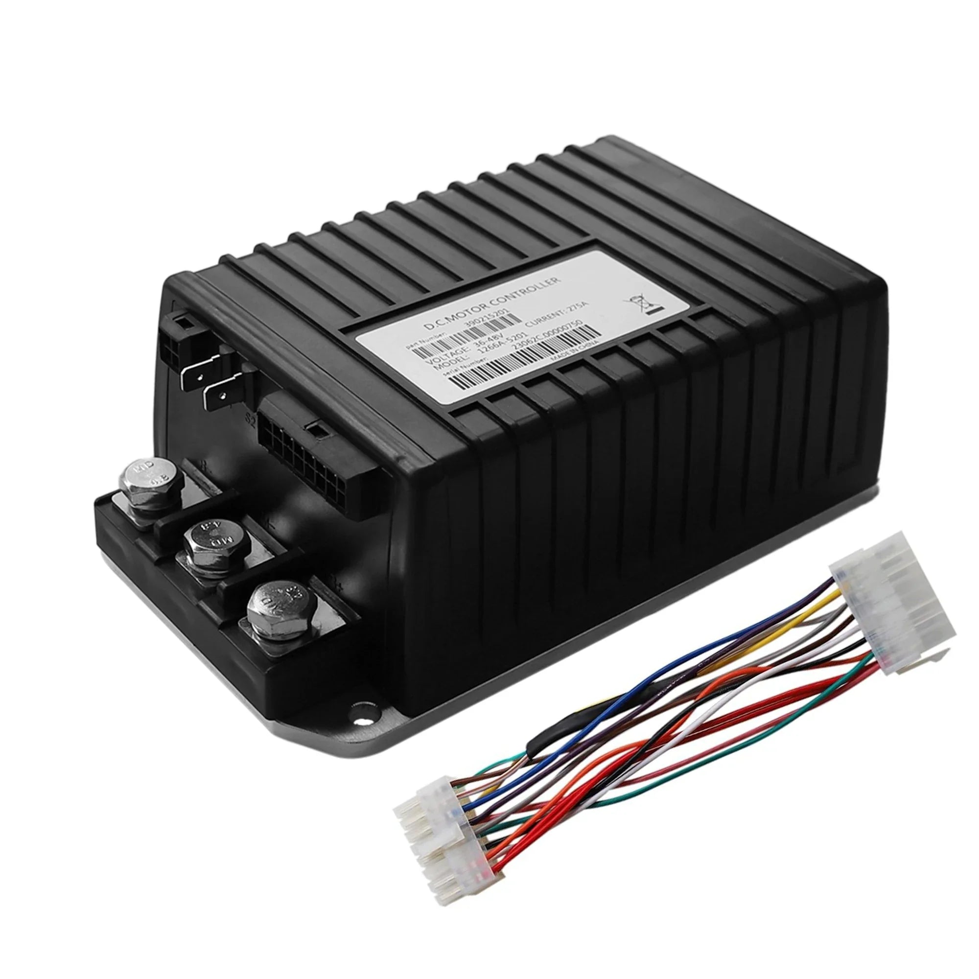 48V 275A DC Golf Cart Motor Controller for Club Car DS & Precedent (2000-2008) – Curtis 1266A-5201