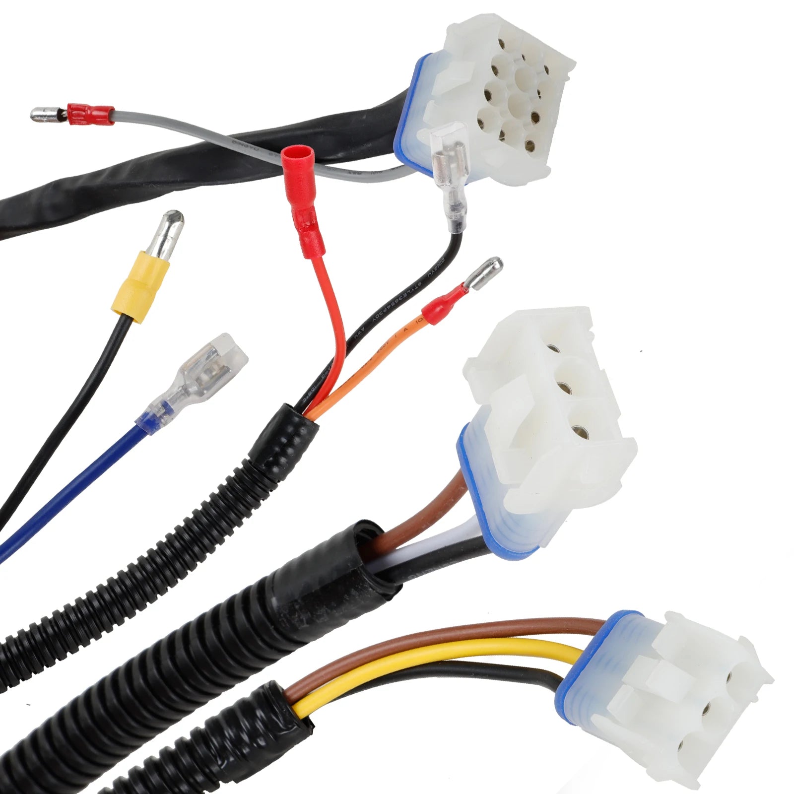 Golf Cart 12V Bucket Harness Compatible with Club Car Precedent 2008.5-Up Electric Models, Easy Plug & Play
