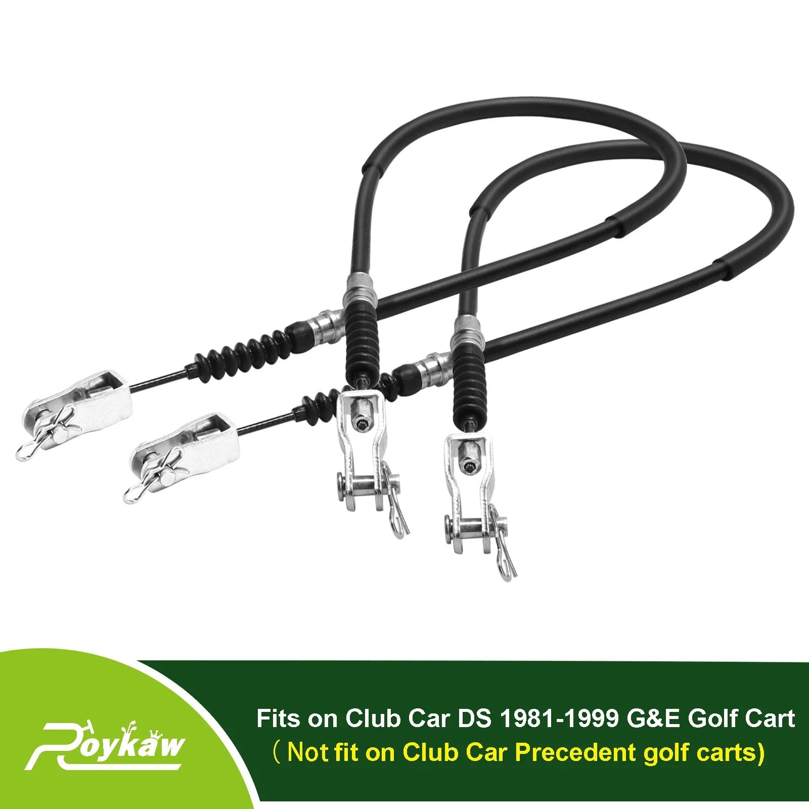 Golf Cart Brake Cable Driver & Passenger Side for Club Car DS 1981-1999 OEM# 1011125 1011403 1016761-01