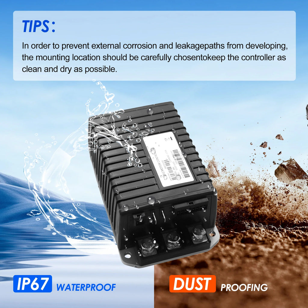 【US Stock】 1510-5201 Controller 101956501 48V 275A DC Motor Controller for Curtis Club Car DS Precedent (2000-2009)