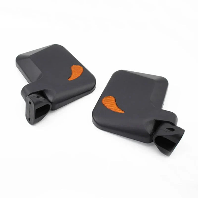 Car Side Rear View Mirror Adjustable Wide-Angle Rearview Mirrors Easy Installation for Tricycle Golf Cart 18 cmx13.5 cm