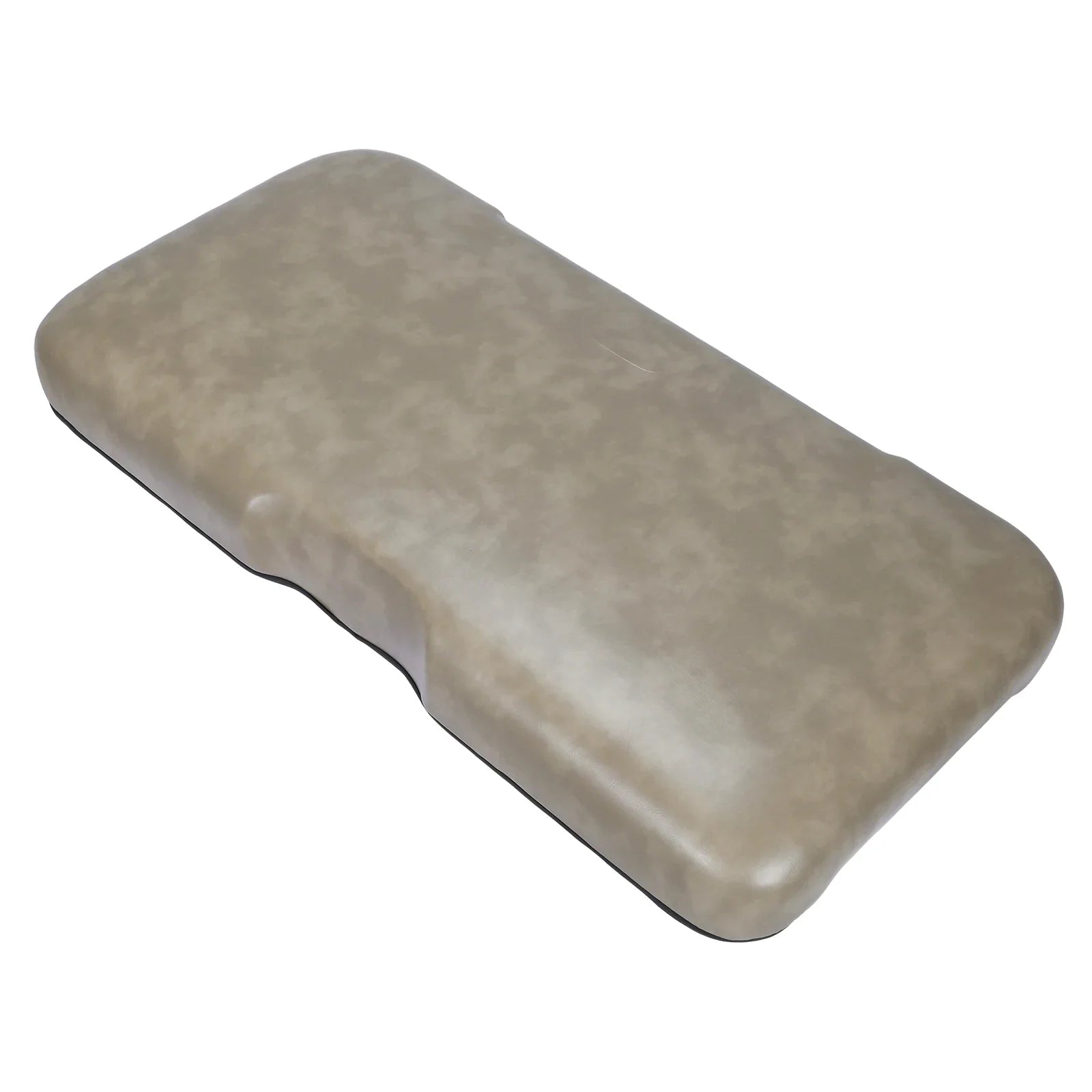 EZGO RXV Front Seat Bottom Cushion Assembly – Beige PU Leather with Mounting Hardware (2008 & Up)