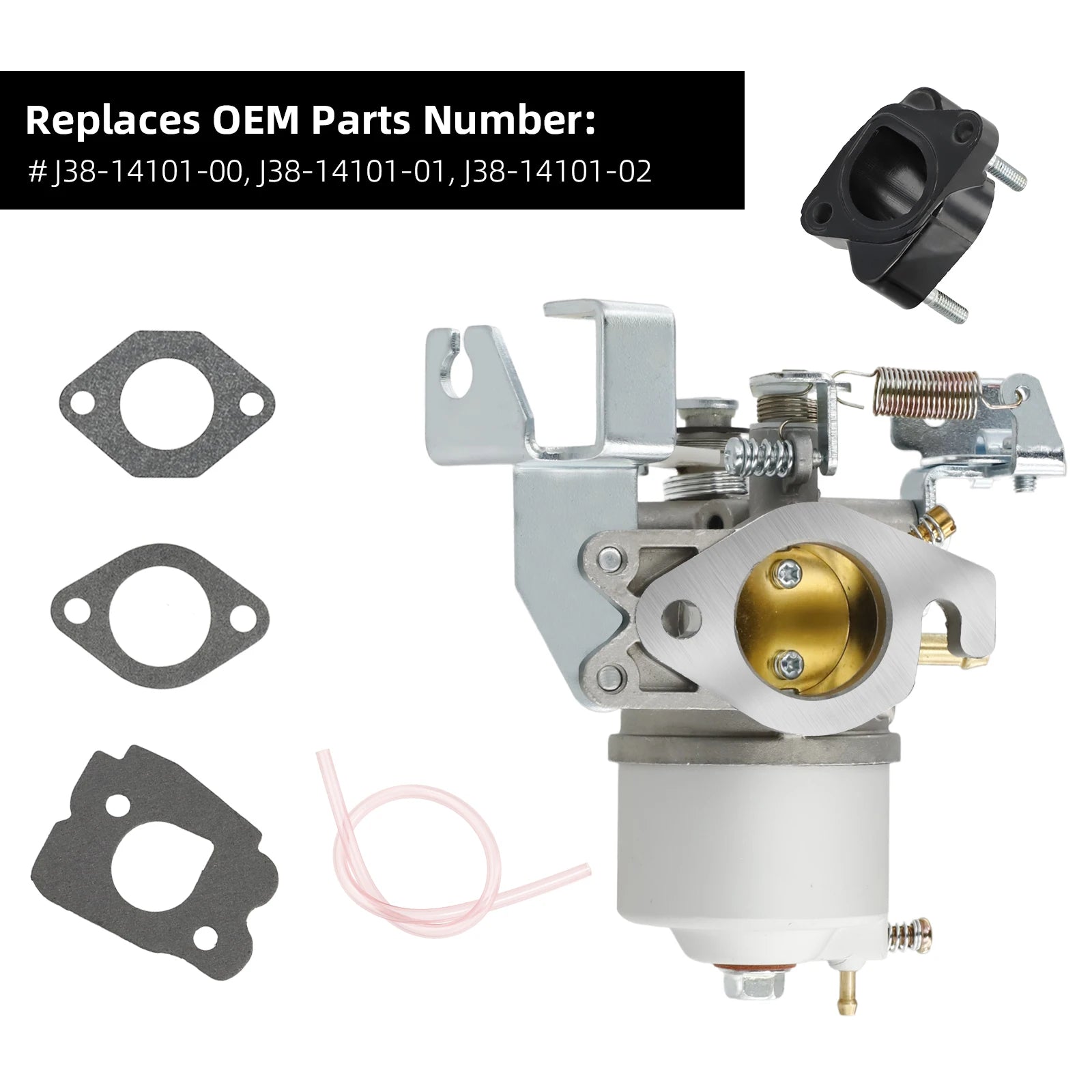 Golf Cart Carburetor Kit Fit | Yamaha G2/G5/G8/G9/G11 4 Cycle 1985-1995 Gas