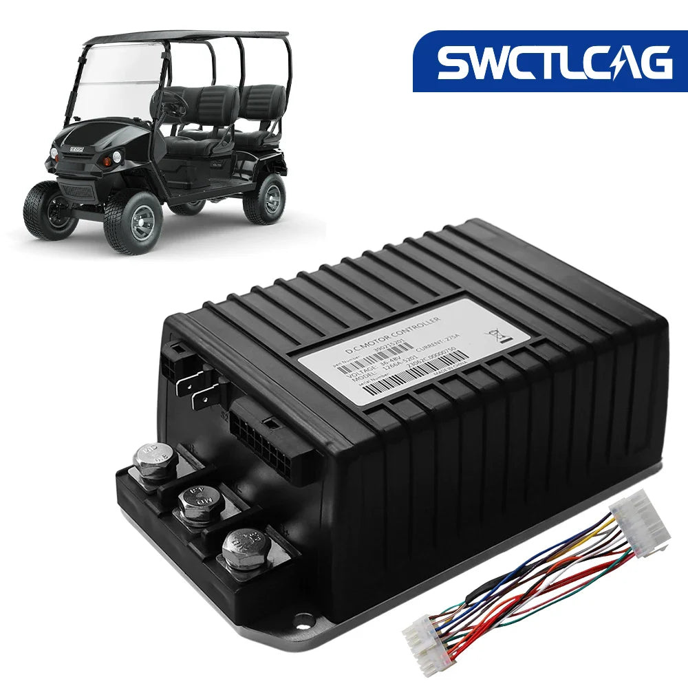 48V 275A DC Golf Cart Motor Controller for Club Car DS & Precedent (2000-2008) – Curtis 1266A-5201