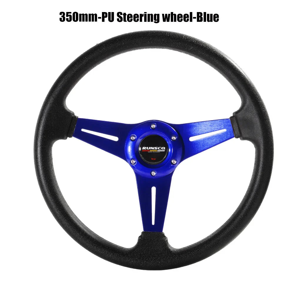 Club Car DS 30-Tooth Replacement Steering Wheel – Direct Fit, Black