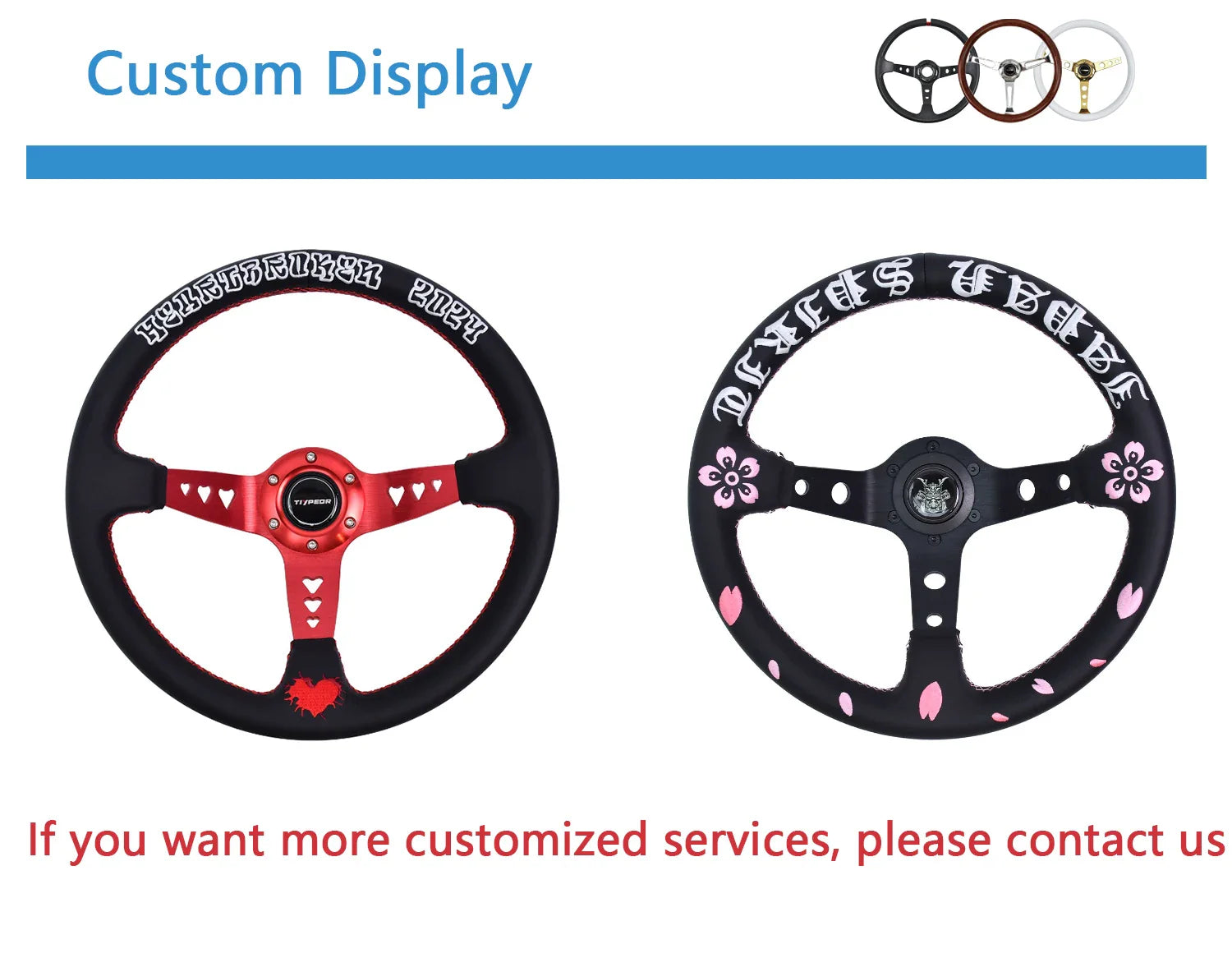 14 Inch 345mm Retro Wood Grain Sport Steering Wheel – Drift Racing with Anti-Slip Bracket