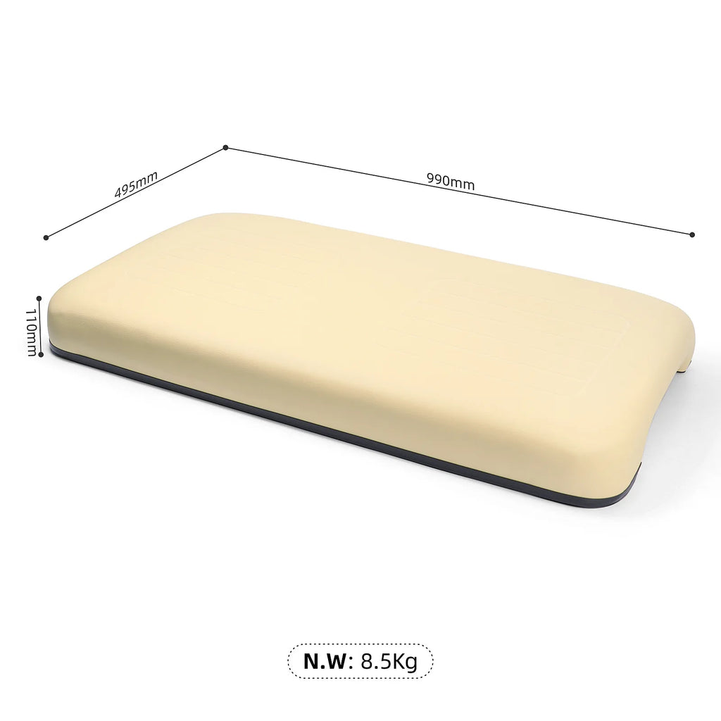 Club Car Precedent Beige Golf Cart Seat Cushion Set - Complete Bench Seat Assembly