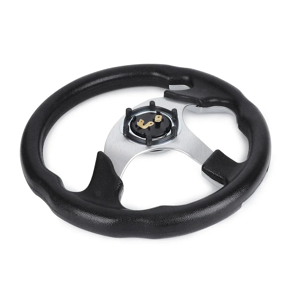 13 Inch 320mm Racing Style Steering Wheel for Yamaha Golf Cart & EZGO – Aluminum Alloy
