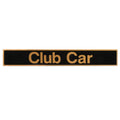 Golf Cart Name Plate/Emblem Compatible with Club Car Precedent Models, Replaces OEM # 102502601