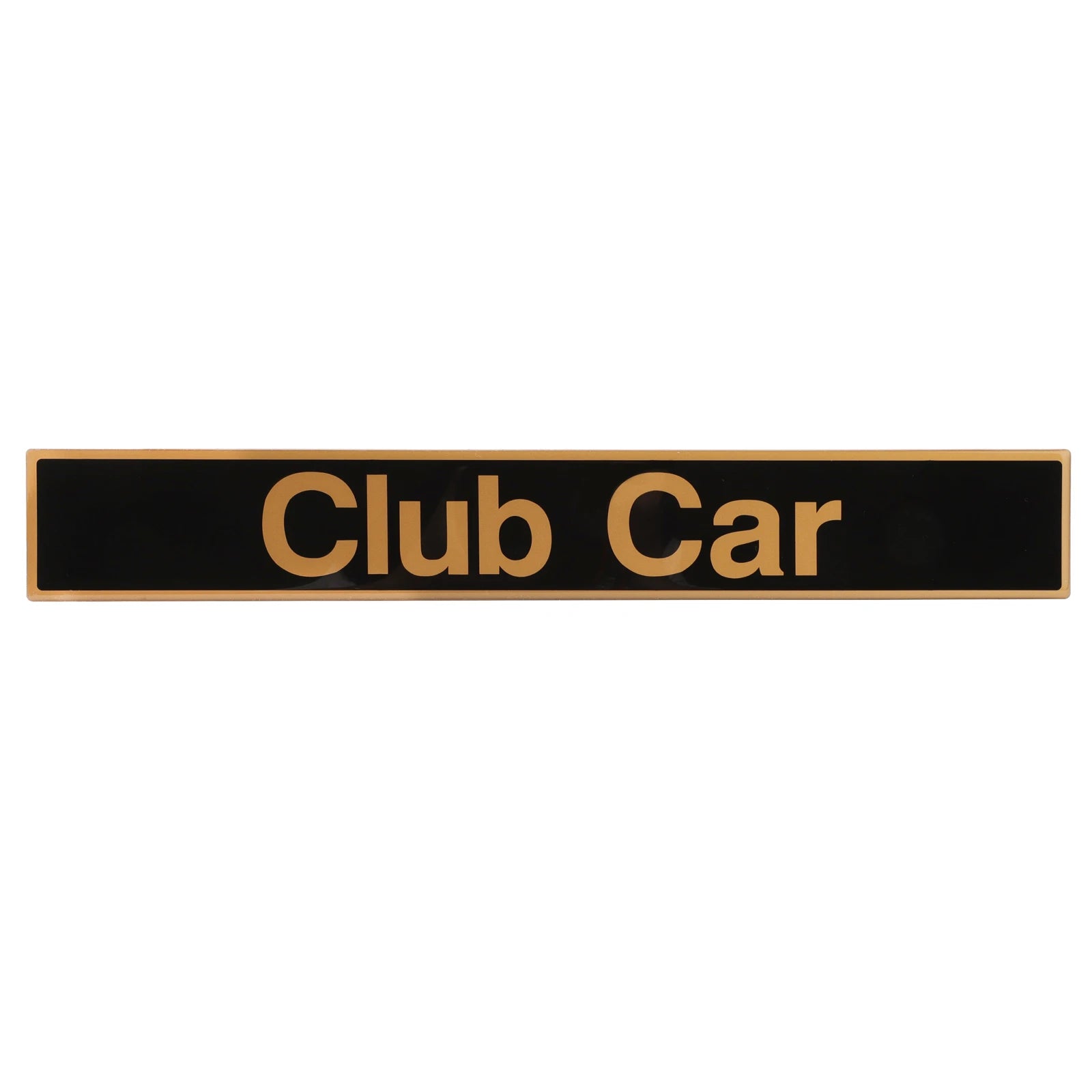 Golf Cart Name Plate/Emblem Compatible with Club Car Precedent Models, Replaces OEM # 102502601
