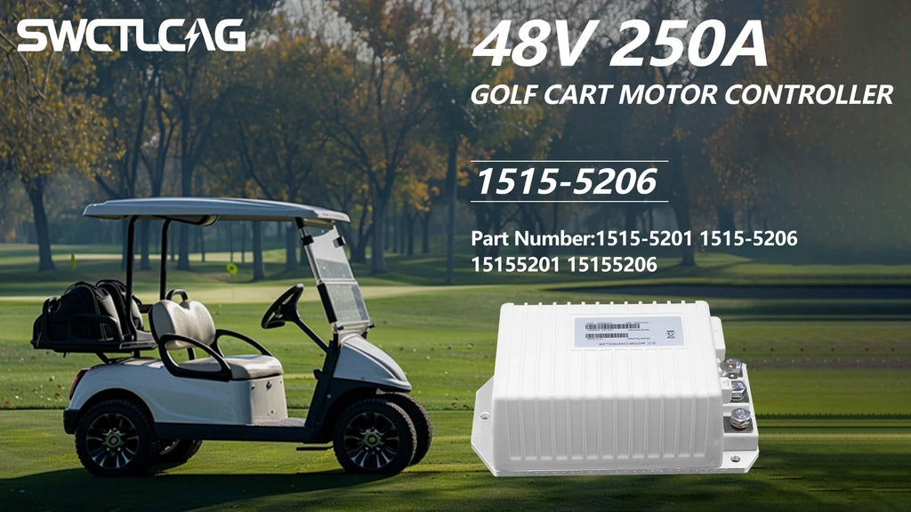 1515-5206 DC Motor Speed Controller 48V 250A MCOR3 Throttle for Curtis Golf Cart Club Car Precedent 2014-2019