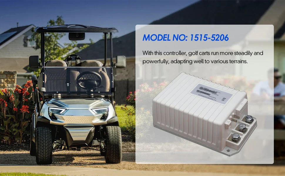 【US Stock】1515-5206 Controller 103982301 5k-0 48V 250A Motor Controller for Curtis Club Car Precedent Onward Tempo Golf