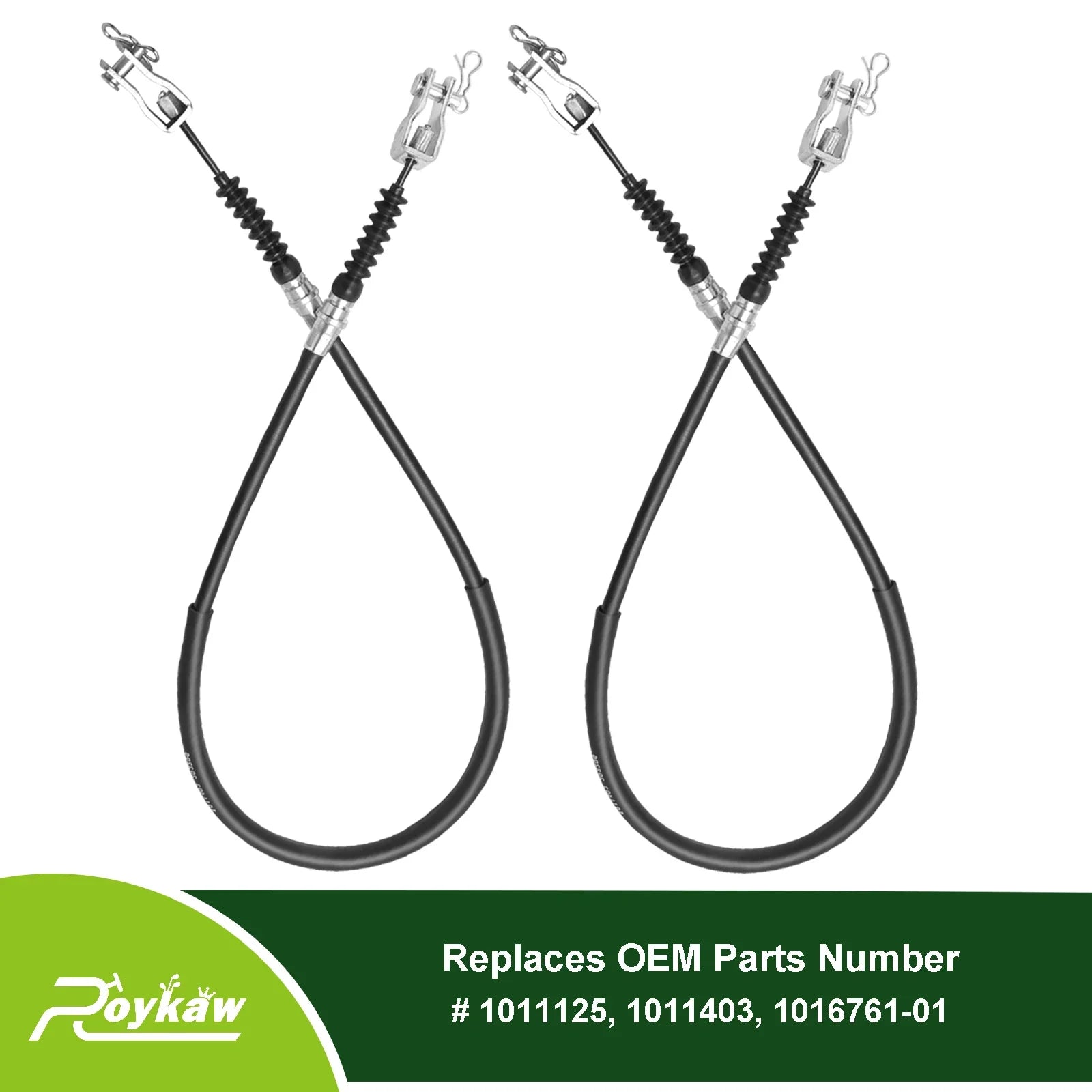 Golf Cart Brake Cable Driver & Passenger Side for Club Car DS 1981-1999 OEM# 1011125 1011403 1016761-01