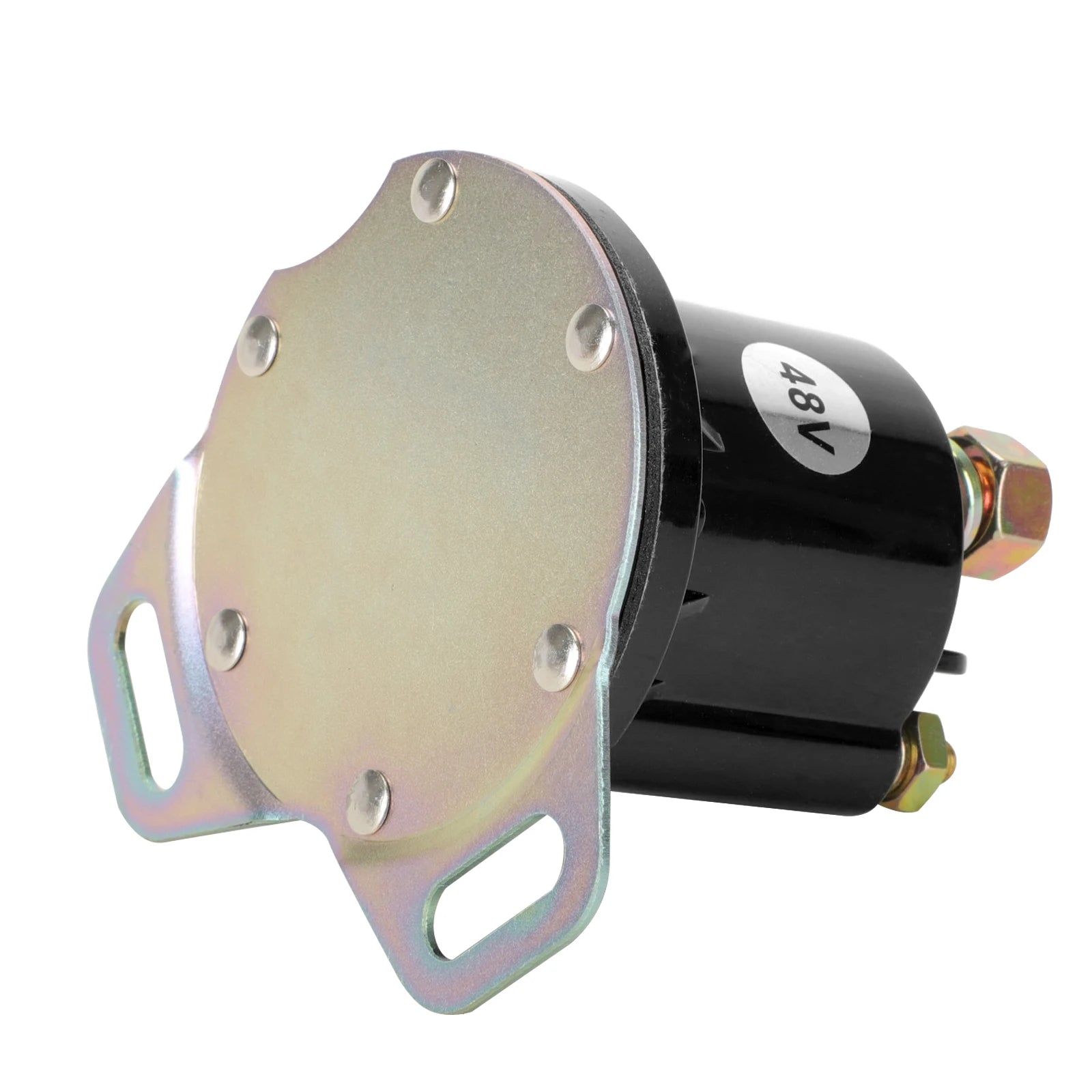 Golf Cart Solenoid 48 Volts 150A 4 Terminal | 48-Volts EZGO RXV 2008-up Electric Golf Cart, OEM #649373, 624317