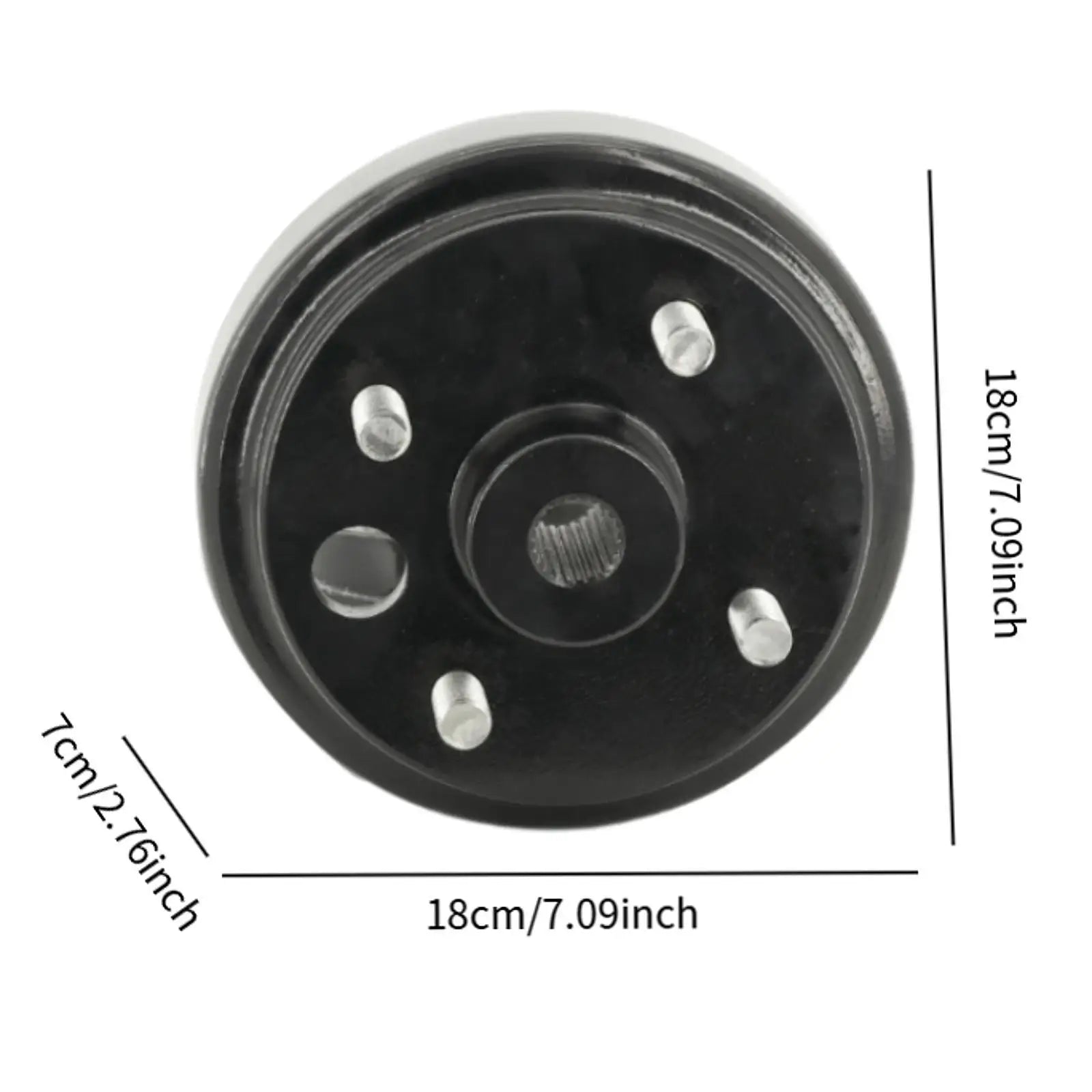 Brake Drum 21807 G1 Premium Replacement Part for Golf Cart EZGO TXT RXV Heavy Duty Rear Wheel Braking System Cart Accessories