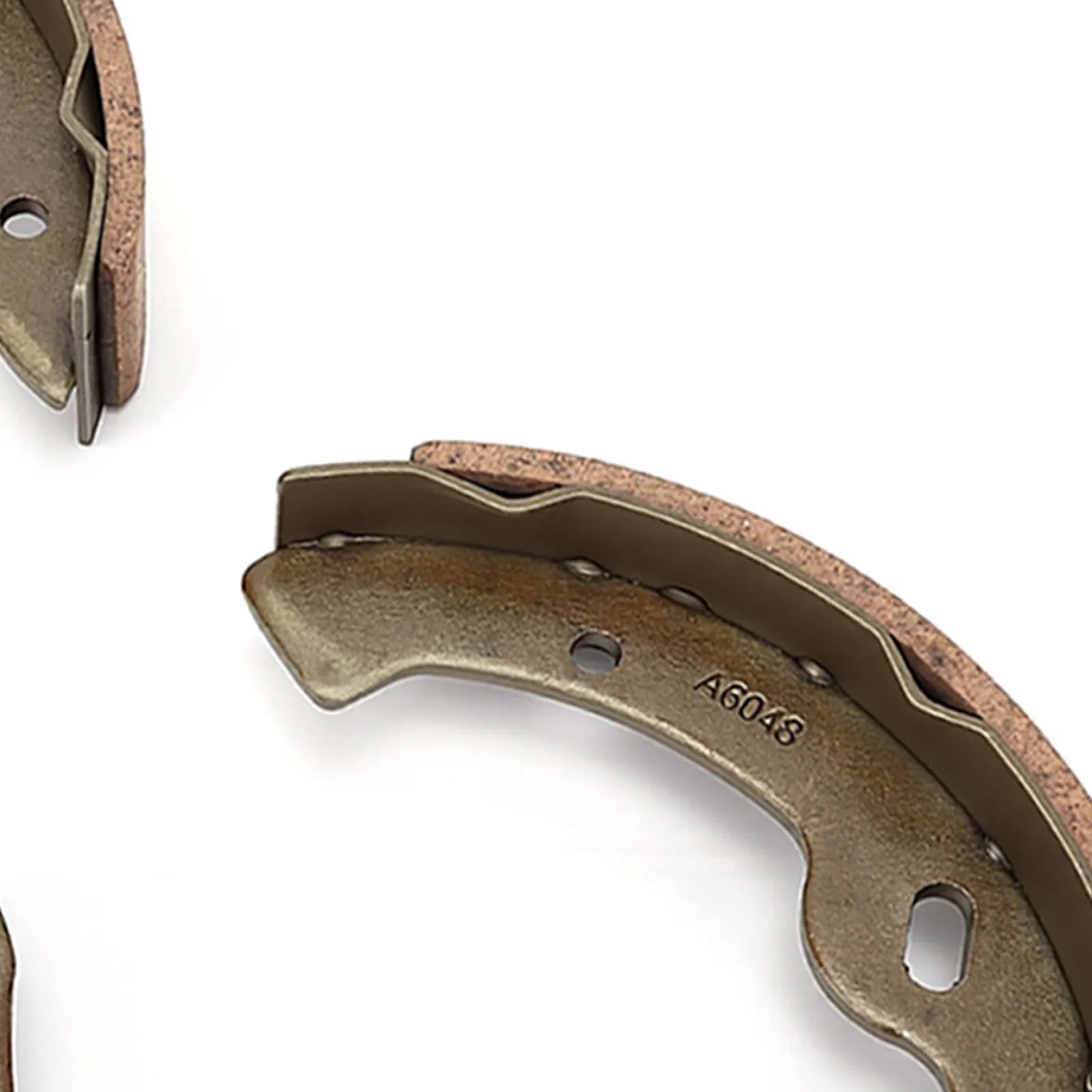 4pcs Golf Cart Brake Shoes Pads 70794-G01 Metal Brown Brake Shoes Replacement for EZGO TXT RXV