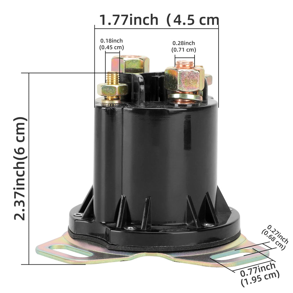 Golf Cart Solenoid 48 Volts 150A 4 Terminal | 48-Volts EZGO RXV 2008-up Electric Golf Cart, OEM #649373, 624317