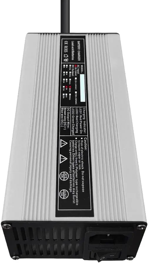 New 48 Volt 5 Amp for Club Car Golf Cart Battery Charger with 3 Pin Round Plug