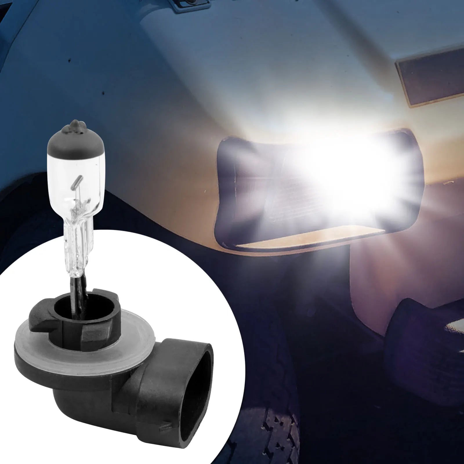 Golf Cart Halogen Headlight Bulb for Club Car DS & Precedent and EZGO 12V/35W OEM# 101988101 74004G01