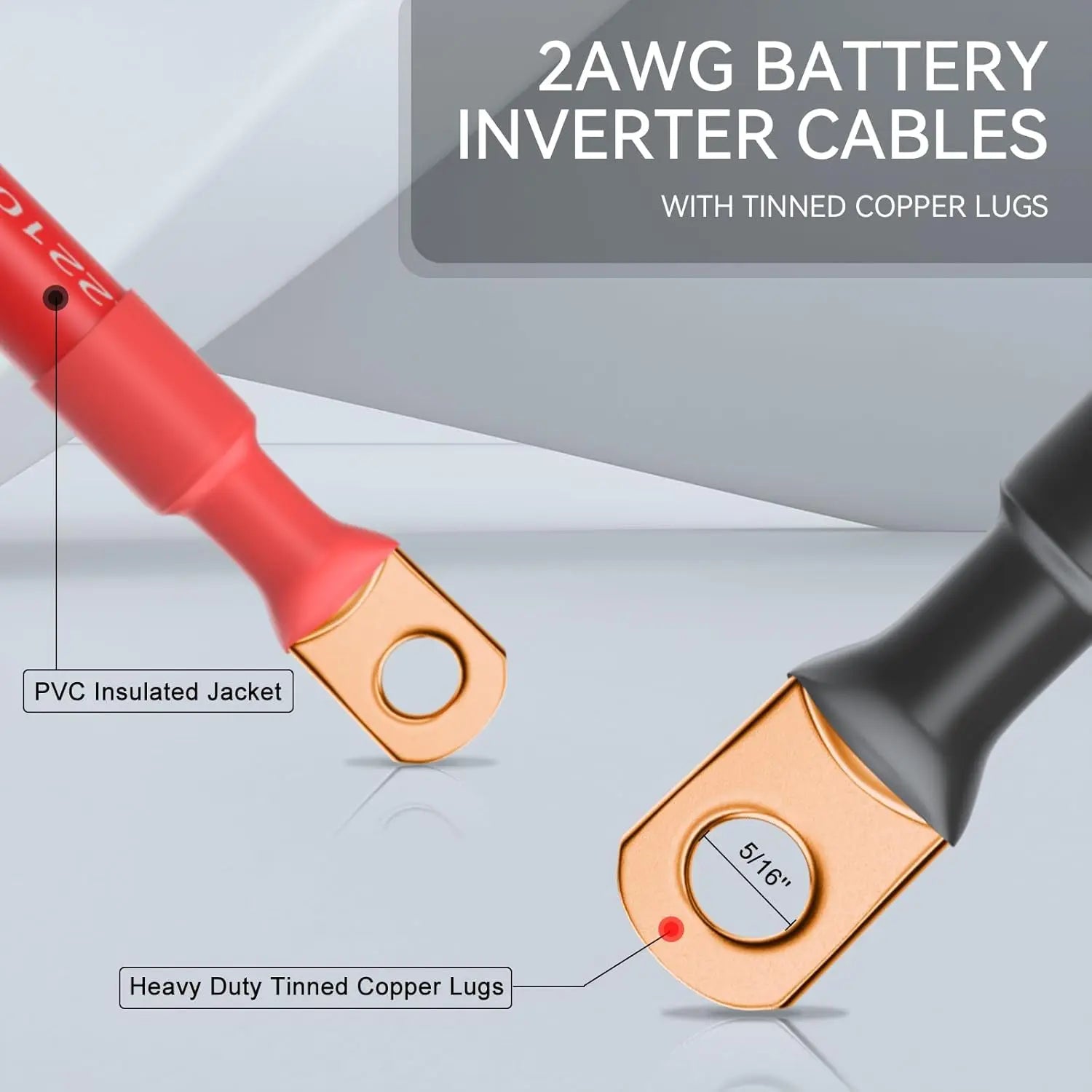 2AWG Golf Cart Battery Inverter Cable