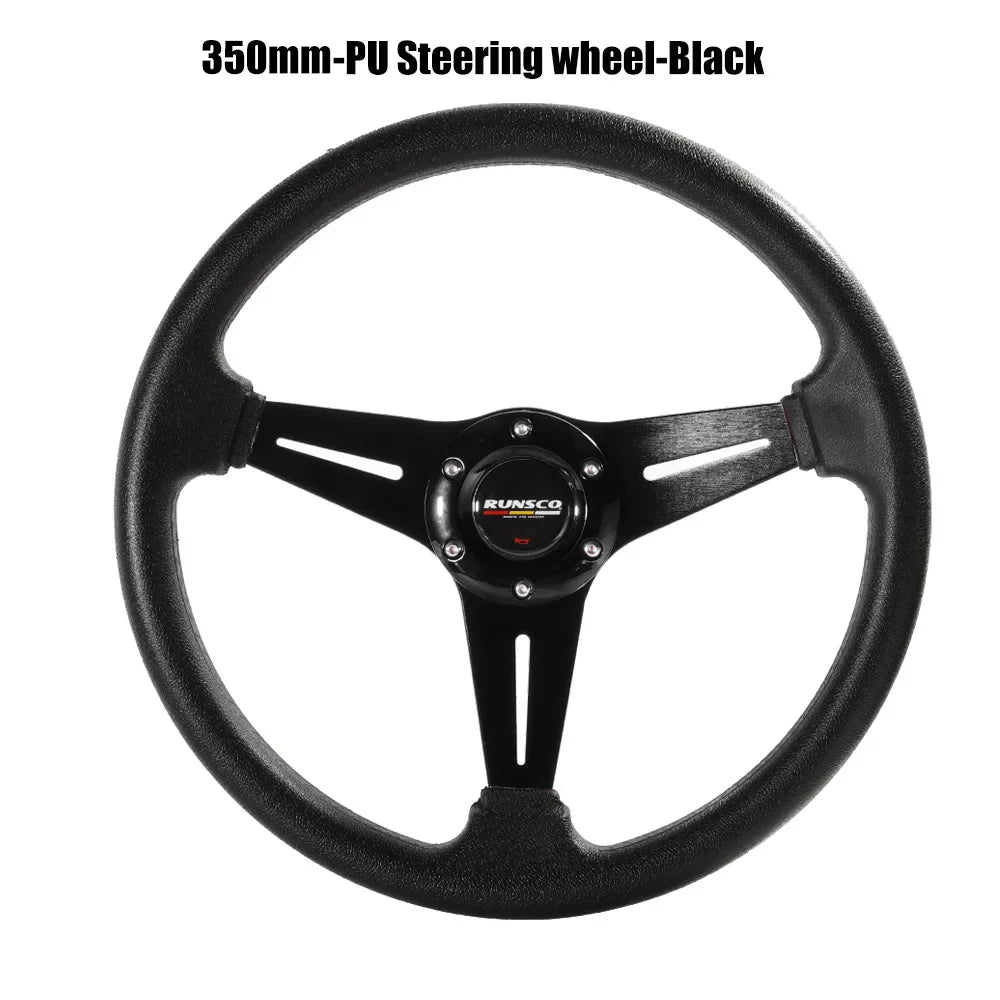 Club Car DS 30-Tooth Replacement Steering Wheel – Direct Fit, Black