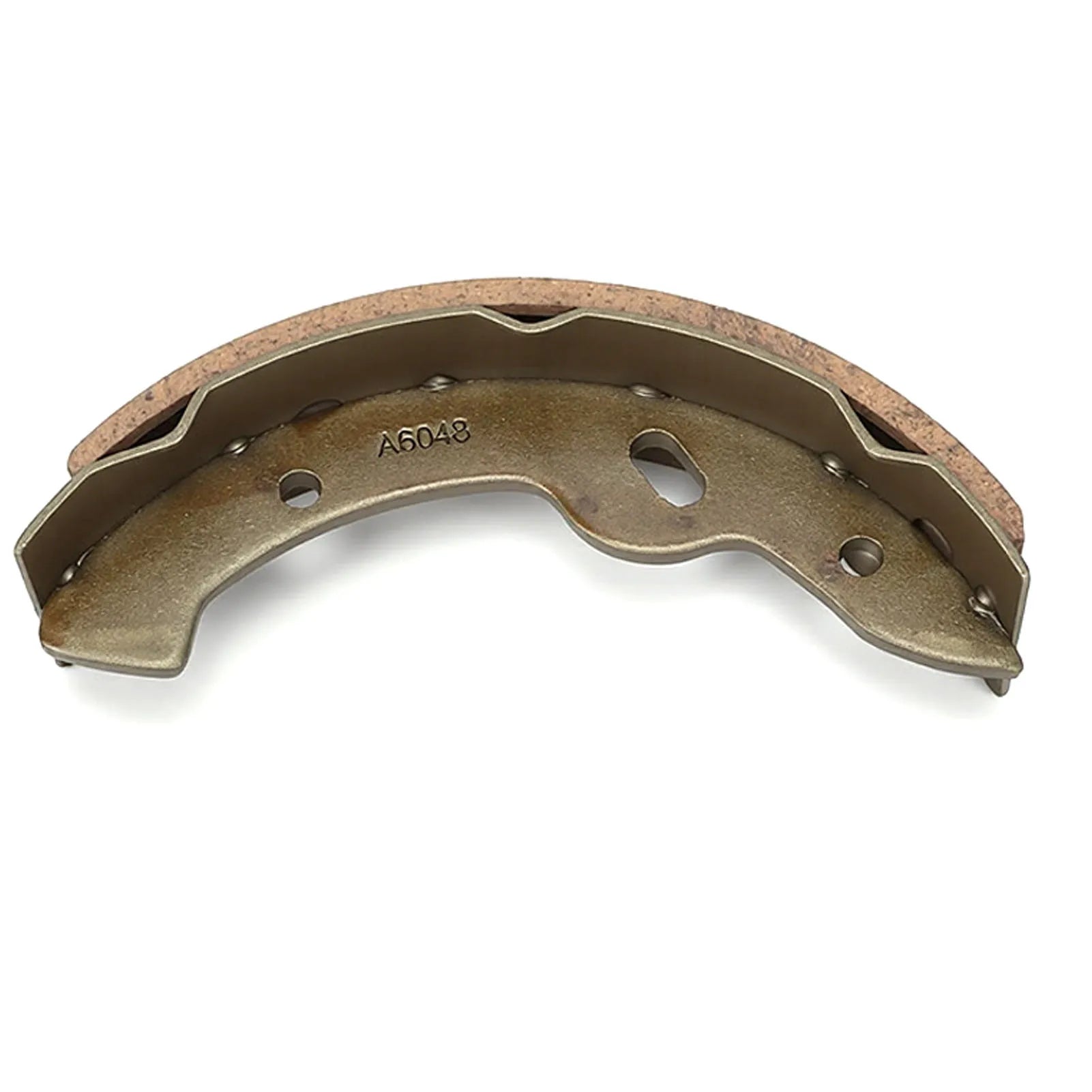 4pcs Golf Cart Brake Shoes Pads 70794-G01 Metal Brown Brake Shoes Replacement for EZGO TXT RXV