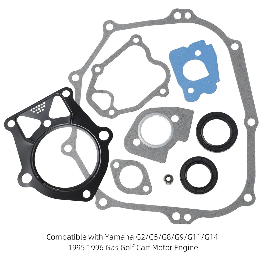 Golf Cart Engine Gaskets & Seals Rebuild Fit | Yamaha G2/G5/G8/G9/G11/G14 Gas (1985-1995)
