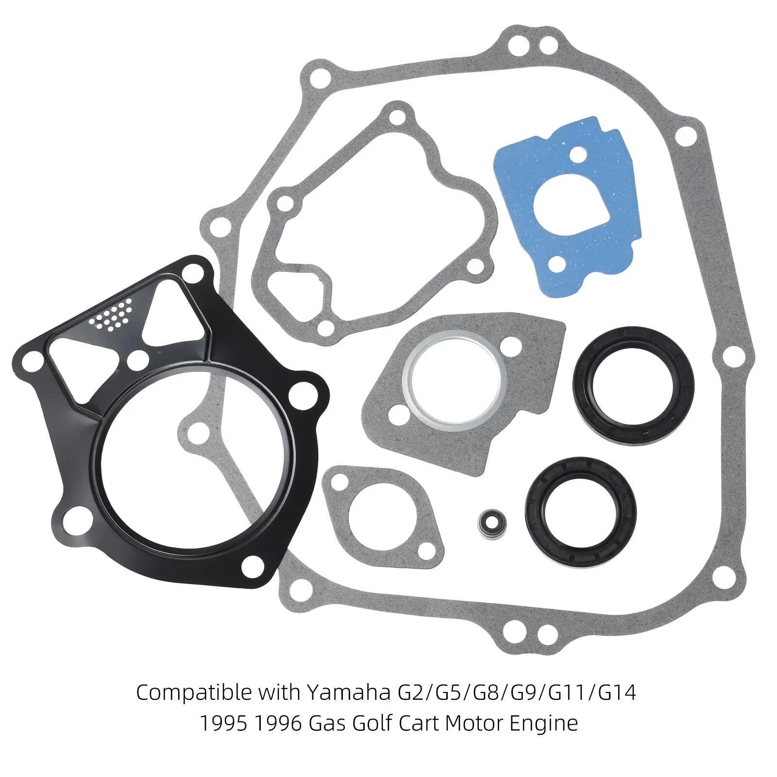 Golf Cart Engine Gaskets & Seals Rebuild Fit | Yamaha G2/G5/G8/G9/G11/G14 Gas (1985-1995)