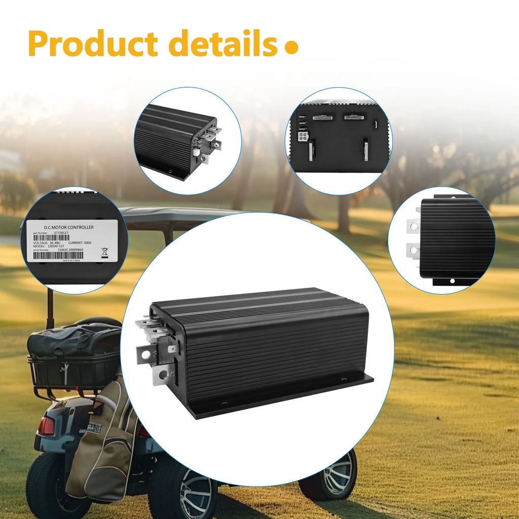 1205-117 ITS Controller 73060G01 36V 400A DC Motor Controller for Curtis EZGO TXT Shuttle (1995-2004) Golf Cart