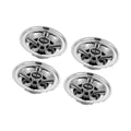 8" Universal Golf Cart Hub Caps – Lightweight Easy-Remove Wheel Covers (Set of 4)