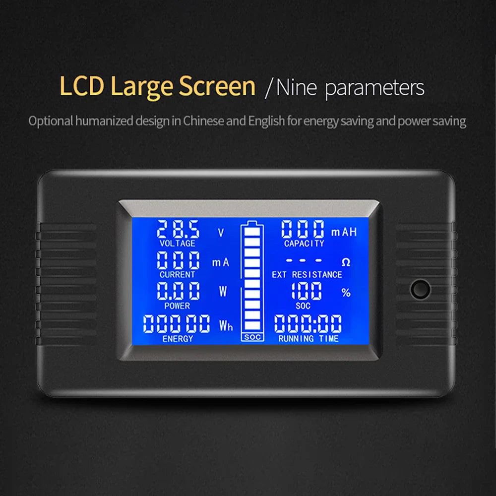 Digital Golf Cart Battery Tester with Shunt
