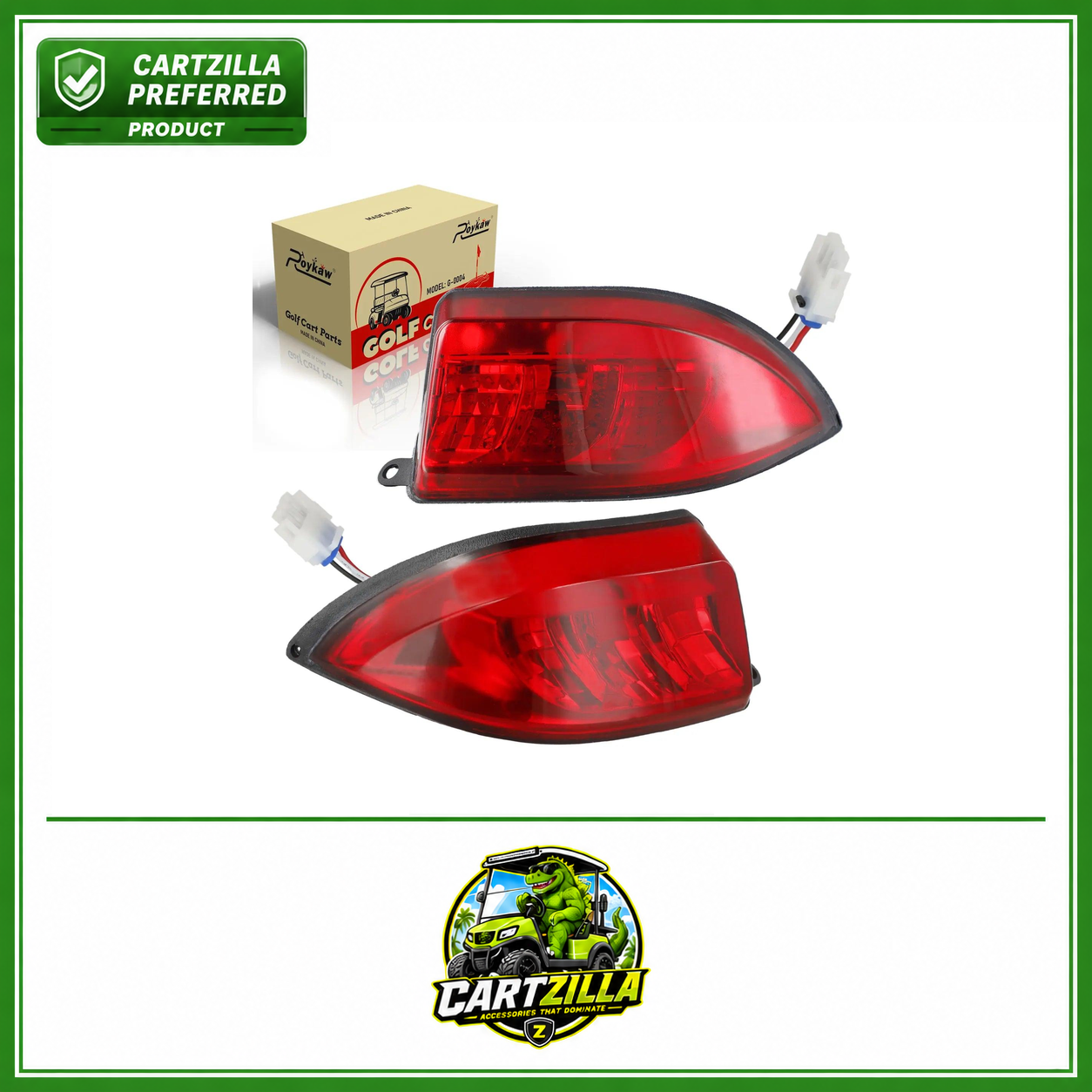 Golf Cart Taillights | Club Car Precedent 2004+ & Tempo 2018+