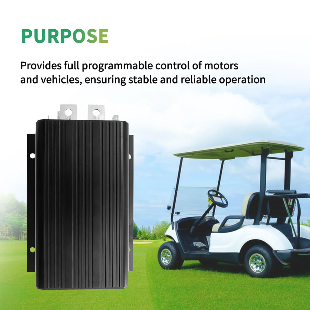 48V 400A ITS throttle Motor Controller 1205-117 for Curtis EZGO TXT Shuttle Golf Cart - black