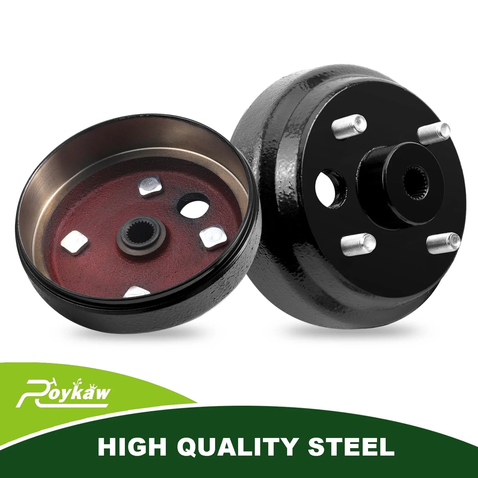 Golf Cart Brake Hub Drum w/30 Teeth Die Casting Fine Splined for EZGO 4 Cycle Gas, OEM# 21807G1, 41843-94