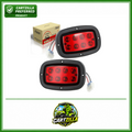 12 V Golf Cart Taillights Rear Lights Fit | Club Car DS (1982-up) & Yamaha G14/G16/G19/G22 G&E