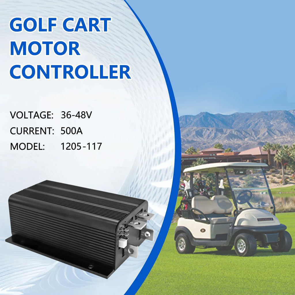 36V 400A ITS Golf Cart Speed Controller for EZGO TXT & Shuttle (1995–2004) – Replaces Curtis 1205-117