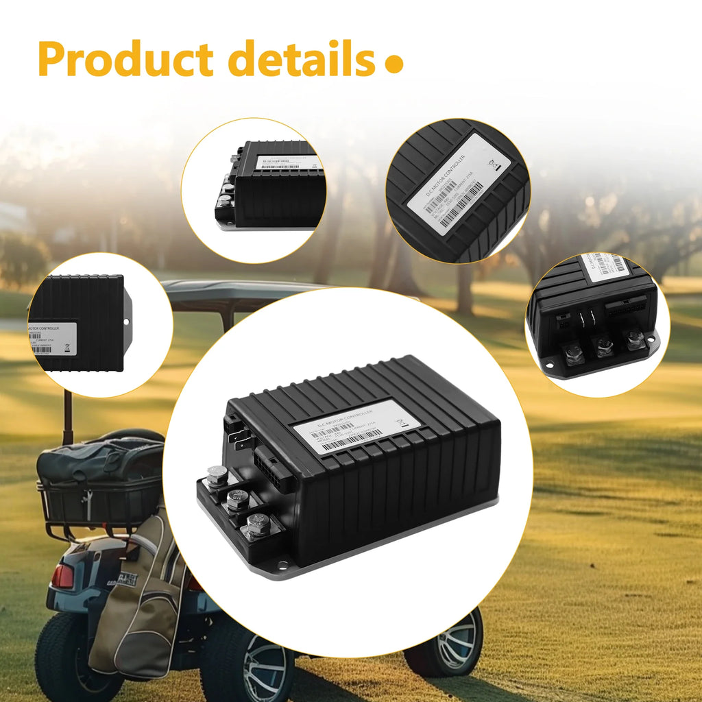 48V 250A Golf Cart Speed Controller for Club Car DS & Precedent (2000–2008) – Curtis 1510-5201