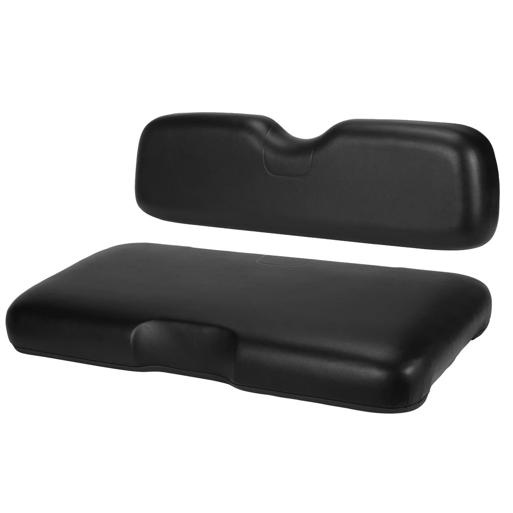 EZGO RXV Front Seat Cushion Assembly – PU Leather Bottom & Backrest Kit (2008 & Up)